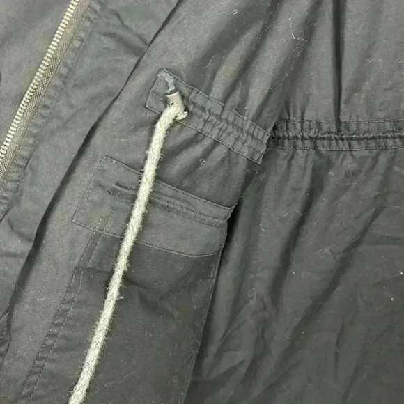 a new day Womens Vest/Blouse Black XXL Full Zip/Snaps Flap Pockets Sleeveless - Picture 7 of 14